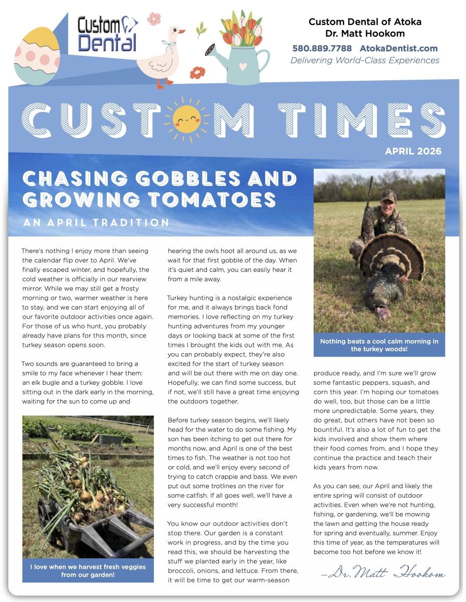 Click here to read our April Newsletter